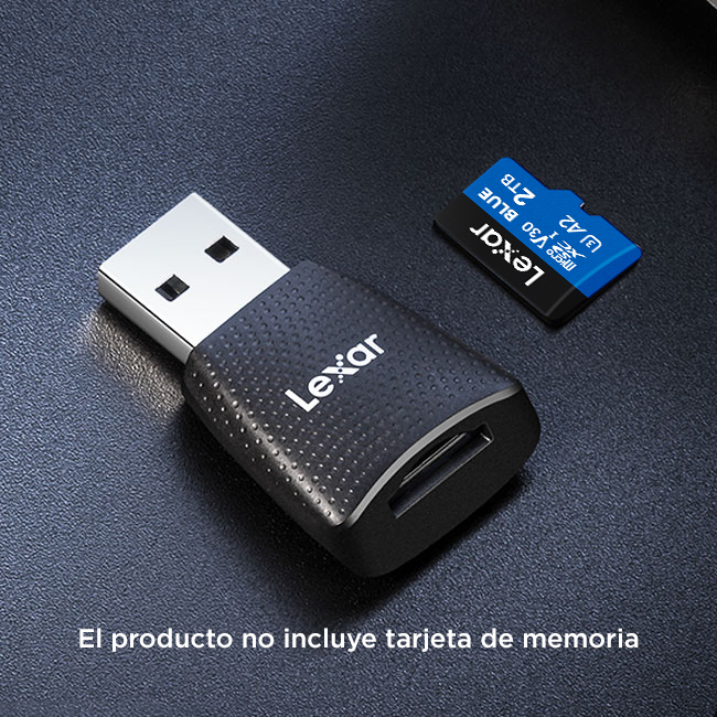 Lector de tarjetas Lexar® microSD™ USB 3.2 LRW330U - MEGA-IMPORT.COM.AR Vendedor autorizado Lexar Argentina